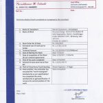 Completion Certificate for Fire Station Kalolby Welkin